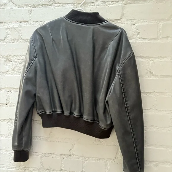 Zara cropped bomber jacket - Picture 4 of 5